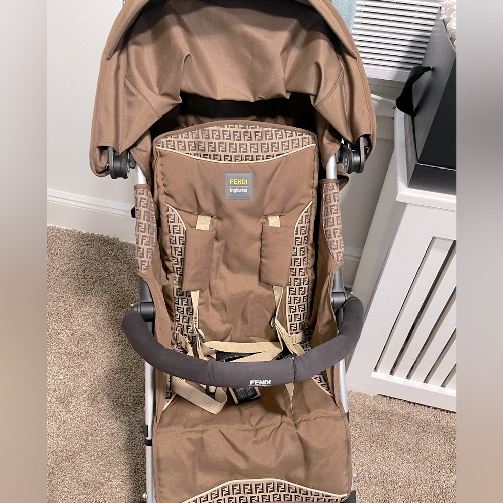 Authentic Fendi umbrella stroller